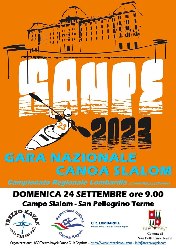 Gara nazionale di canoa slalom - ANNULLATO