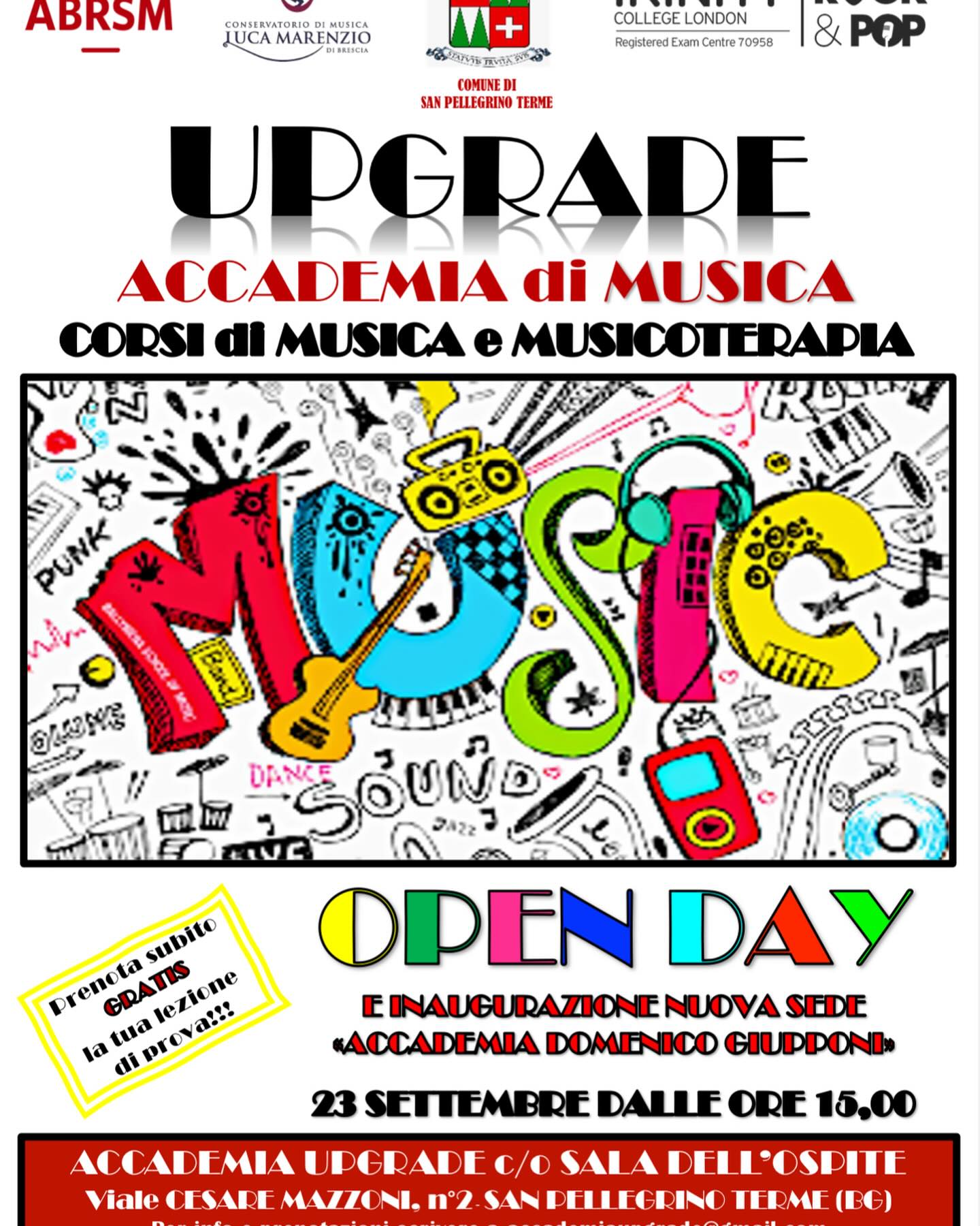 Open day Accademia Upgrade