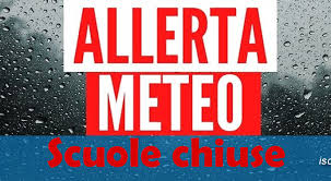 Allerta meteo Scuole chiuse